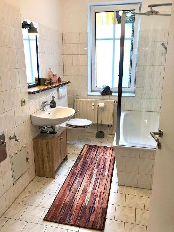 Apartment Zum Grauen Wolf إرفورت المظهر الخارجي الصورة